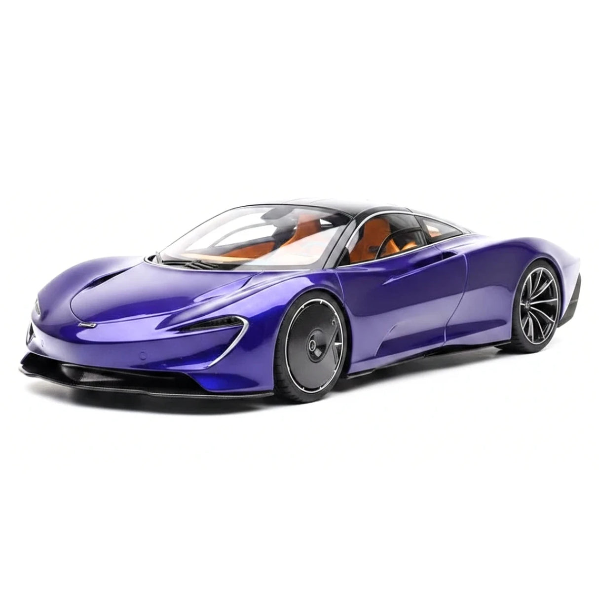 AutoArt McLaren 2020 سبيدتيل بيربل 1:18 – نموذج معدني قابل للجمع من القالب المصبوب