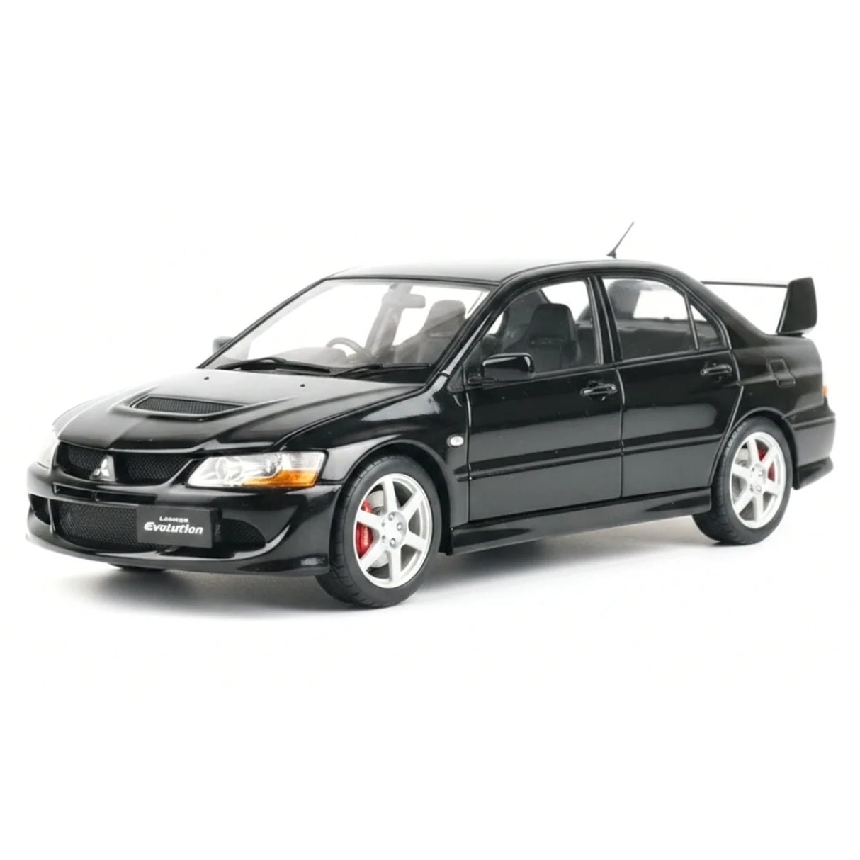 AutoArt Mitsubishi 2003 Lancer Evolution VIII zwart 1:18 – diecast verzamelmodel