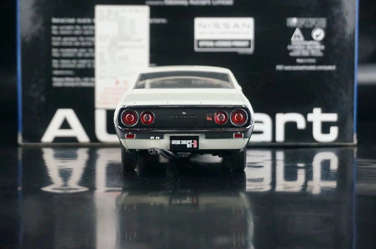 AutoArt Nissan 1973 Skyline 2000 GT-R KPGC110 White 1:18 – Modello Pressofuso da collezione