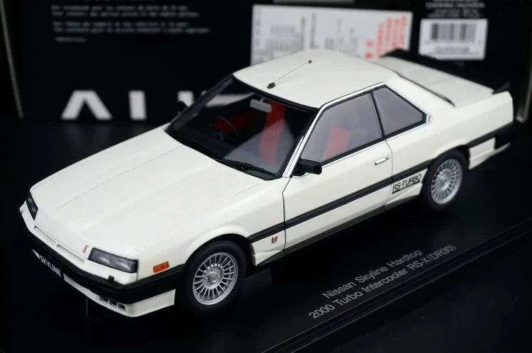 AutoArt Nissan 1983 Skyline 2000 Turbo RS-X DR30 White 1:18 – Modello da collezione pressofuso