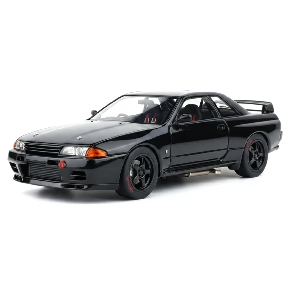 AutoArt Nissan 1989 Skyline GT-R R32 Body Single Black 1:18 – Modello da collezione pressofuso