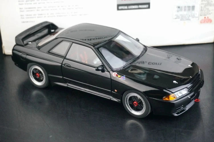 AutoArt Nissan 1991 Skyline GT-R R32 Gruppo A Limitato 1:18 nero – Modello da collezione pressofuso