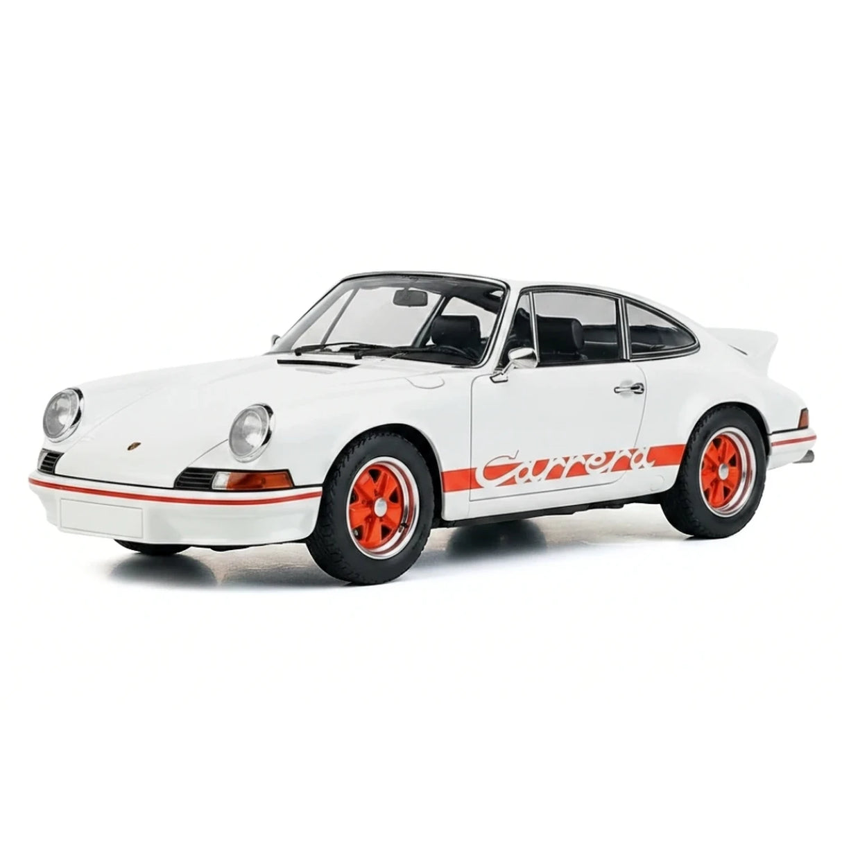 AutoArt Porsche 1973 911 Carrera RS 2.7 White 1:18 – Collectible Diecast Model Die-Cast
