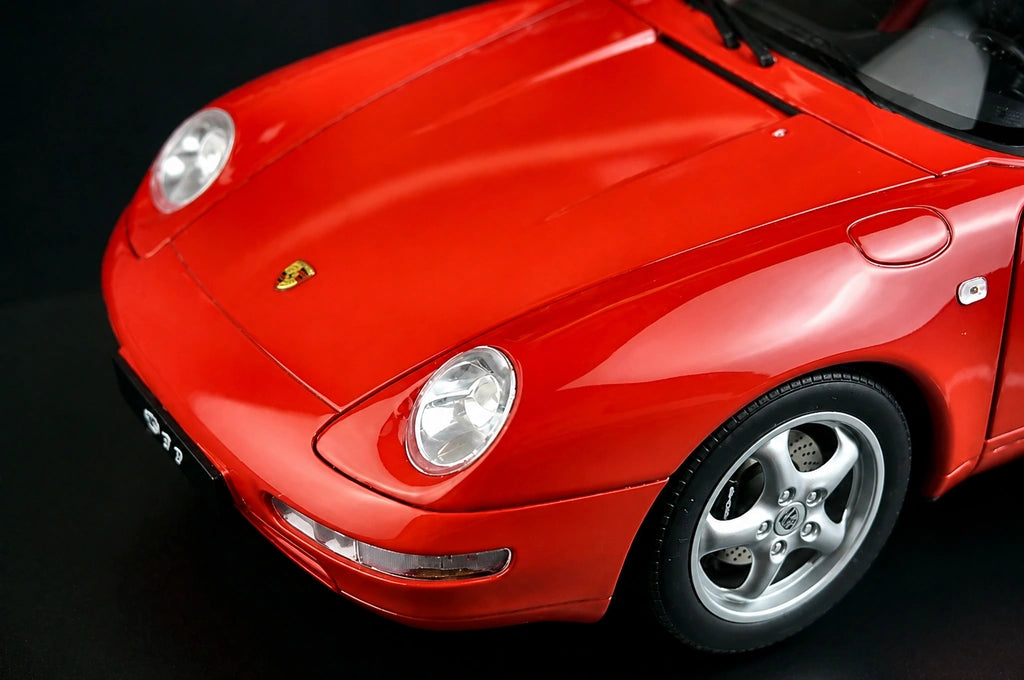 AutoArt Porsche 1995 911 993 Carrera Red 1:18 – Collectible Diecast Model Die-Cast