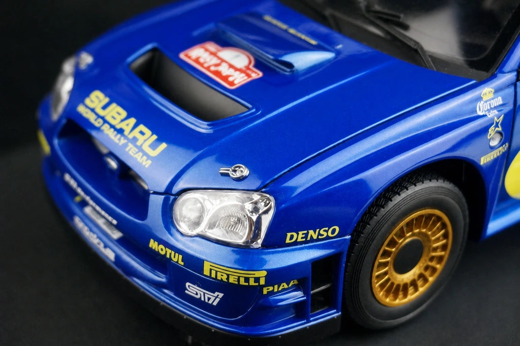 Subaru 2001 Impreza WRC Gravel #1 1:18 modèle de collection en métal moulé sous pression par AutoArt - vue 8