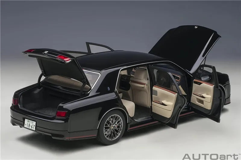 AutoArt Toyota 2018 Century GRMN Black 1:18 – Collectible Diecast Model Die-Cast