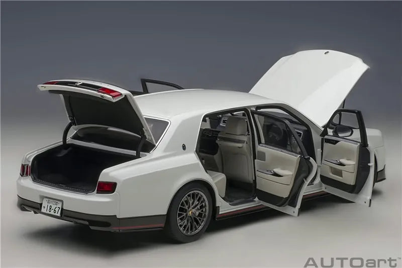 AutoArt Toyota 2018 Century GRMN White 1:18 – Collectible Diecast Model Die-Cast