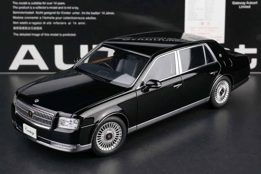 AutoArt Toyota 2019 Century Black 1:18 – Modello da collezione pressofuso
