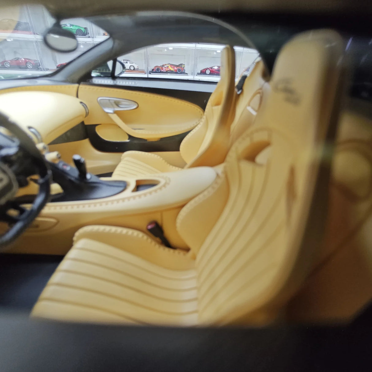 BBA Bugatti 2022 Chiron Profilee Sakura Gradient Green 1:18 – Keräilyhartsimallihartsi