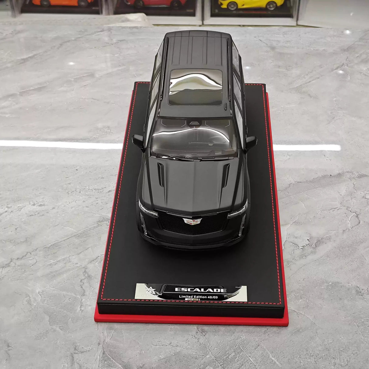 BBA Cadillac 2021 Escalade Black 1:18 – kolekcjonerski model żywicy