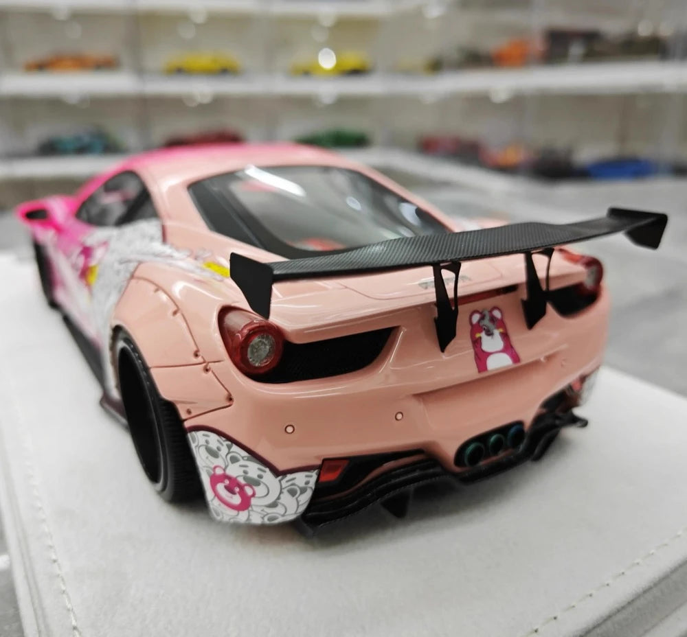 BBA Ferrari 2009 458 Italia LBWK Lotso 1:18 – kolekcjonerska żywica modelowa żywica