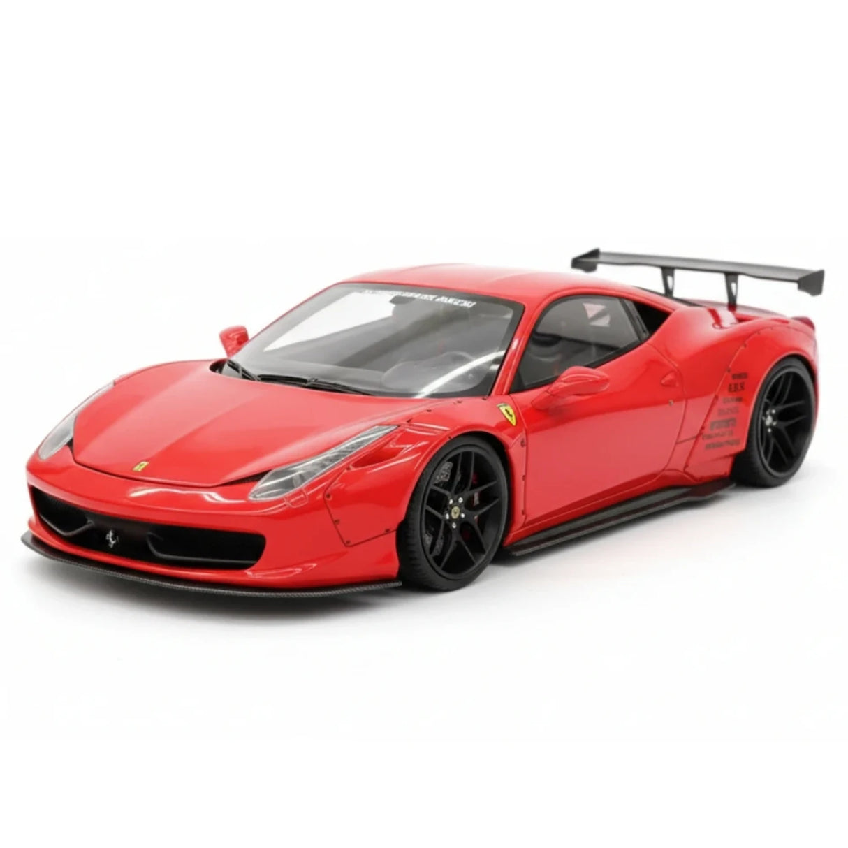 BBA Ferrari 2009 458 Italia LBWK Red 1:18 – Resina de Colección para Modelos de Resina