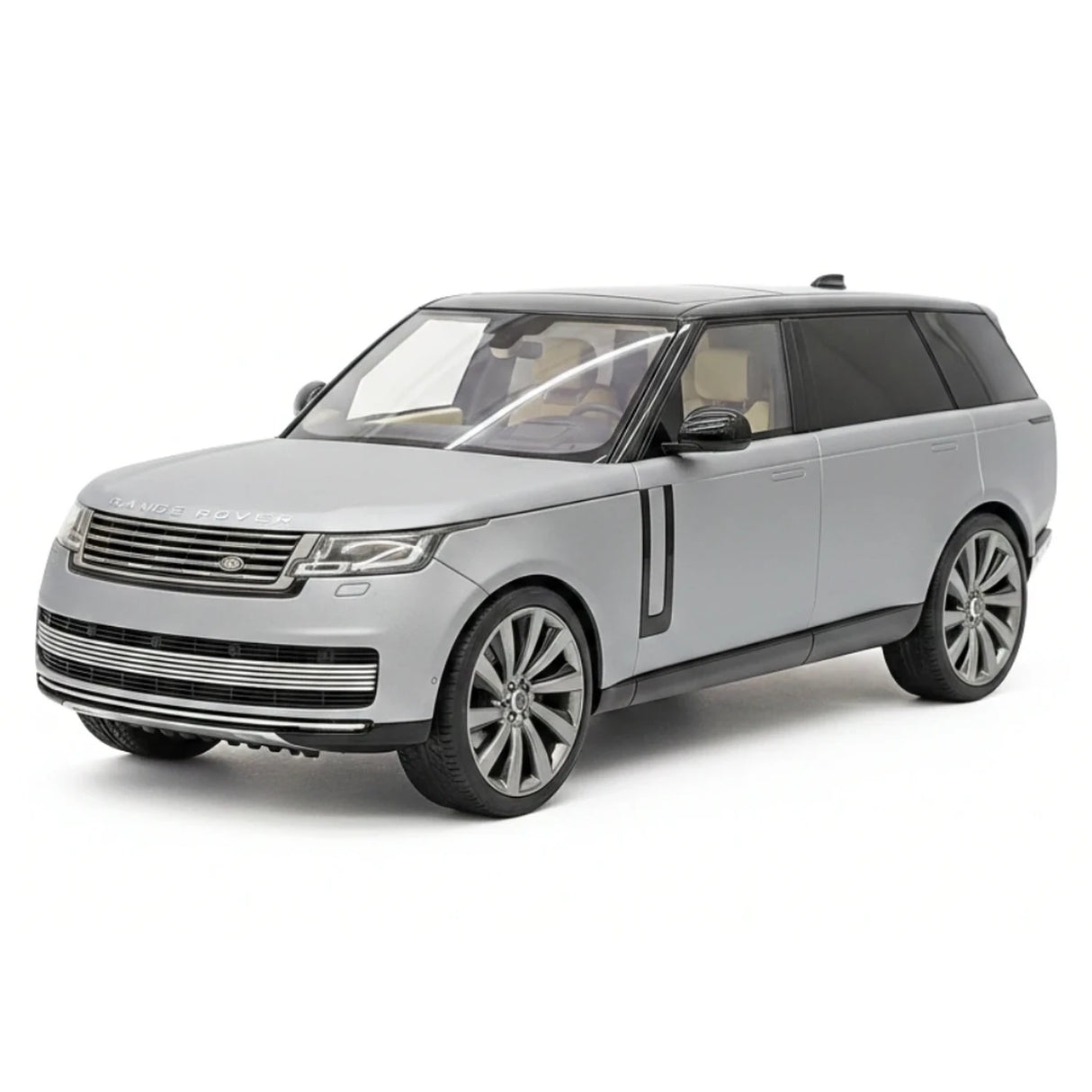 BBA Land Rover 2018 Range Rover Autobiografia LWB Gray 1:18 – Collezionabile Resina Modello di Resina