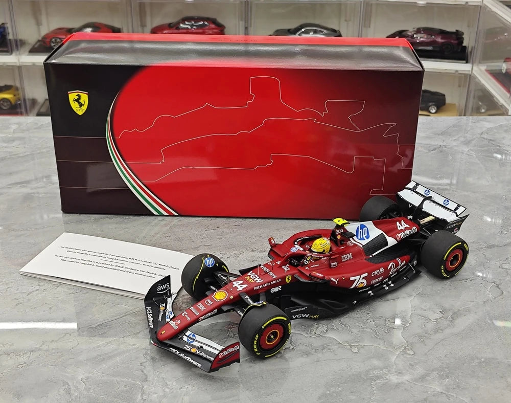 1:18 Ferrari 2025 SF25 #44 Monaco GP Modellauto by BBR - view 14
