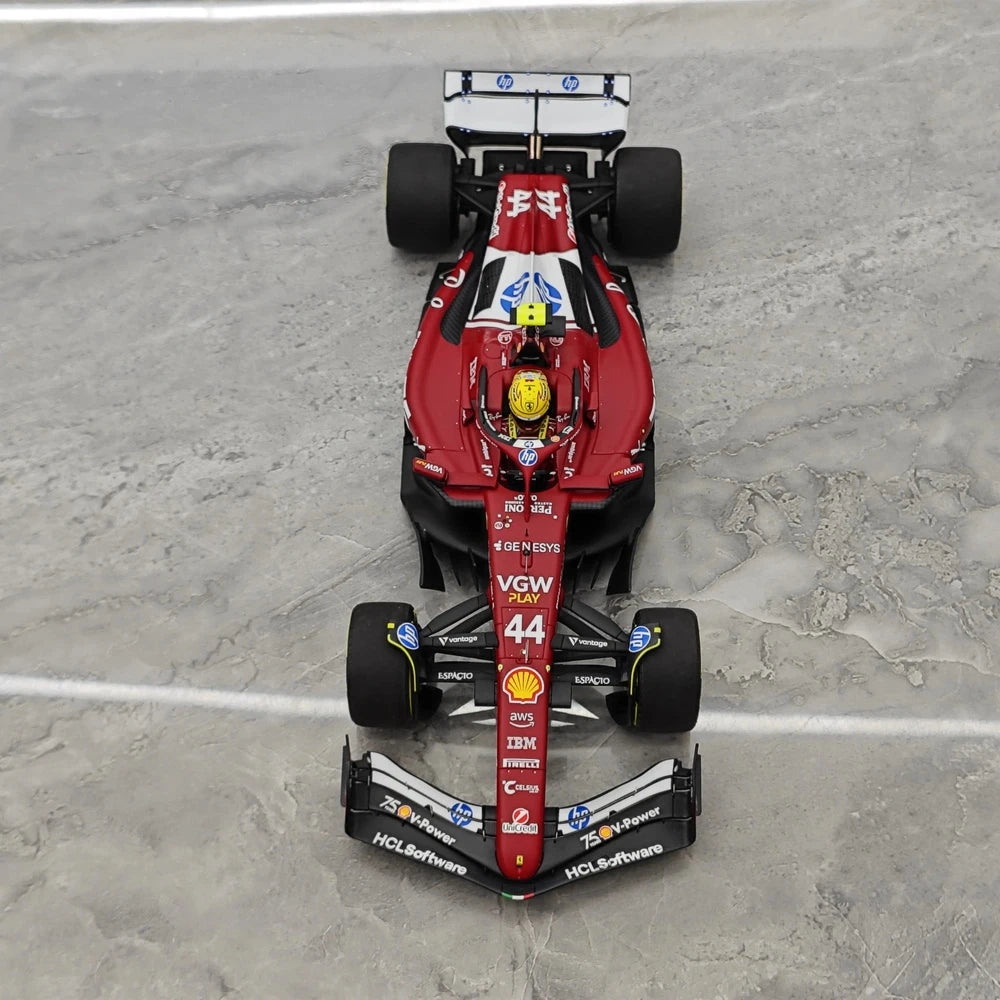 1:18 Ferrari 2025 SF25 #44 Monaco GP Modellauto by BBR - view 2