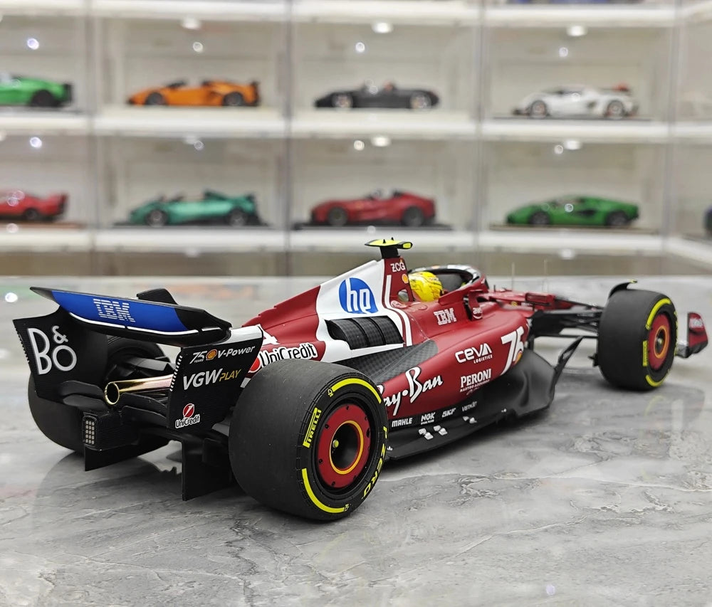 1:18 Ferrari 2025 SF25 #44 Monaco GP Modellauto by BBR - view 8