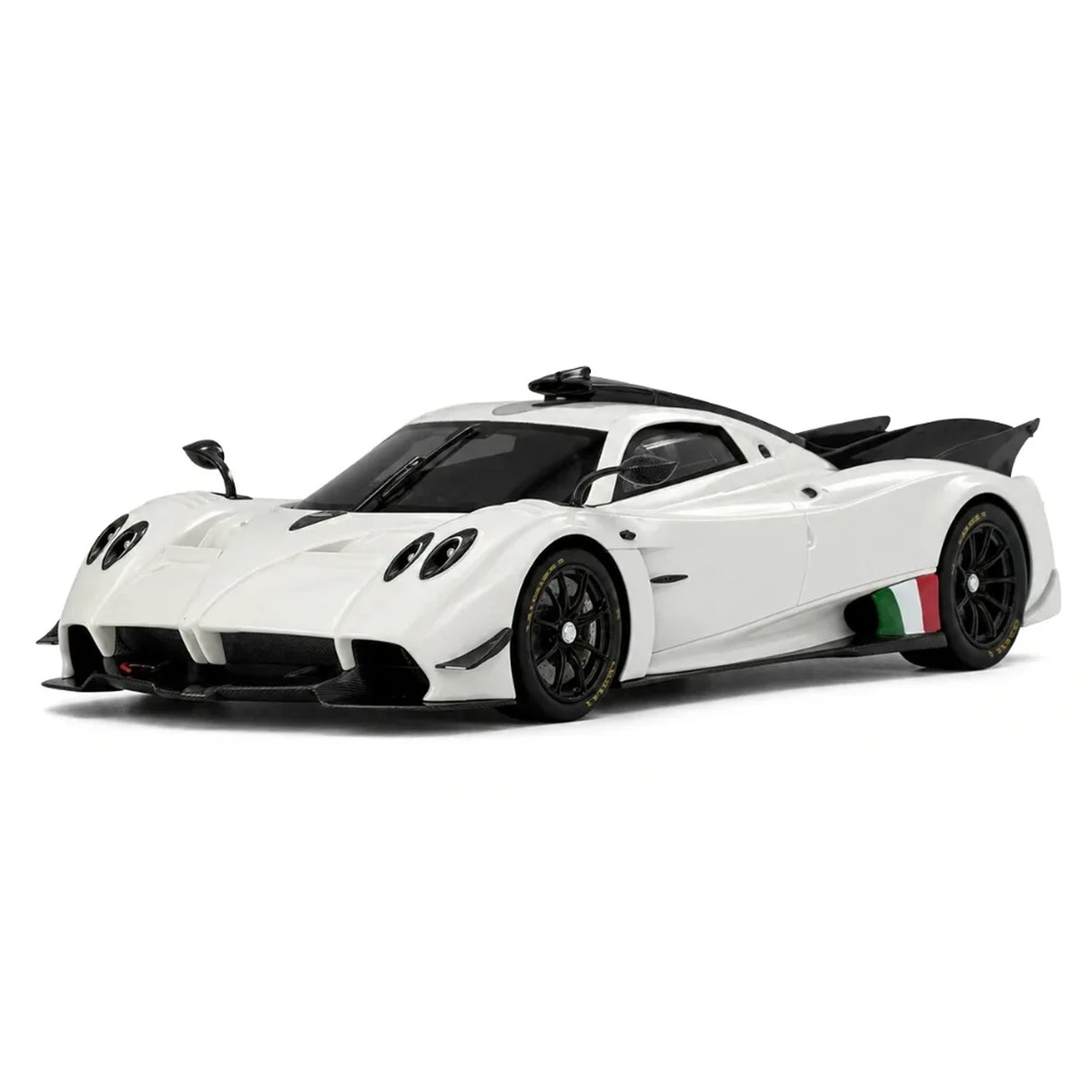BBR Pagani 2021 Huayra R White 1:18 – نموذج راتنج قابل للجمع
