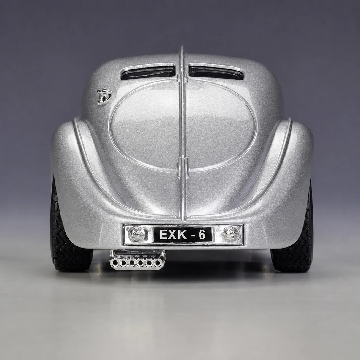 Bburago Bugatti 1936 Type 57SC Atlantic prateado 1:24 – modelo de exposição em metal fundido