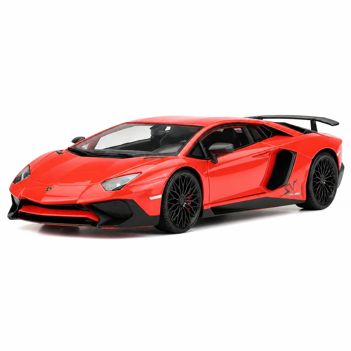 Bburago Lamborghini 2016 Aventador LP750-4 SV Red 1:24 – model wyświetlacza odlewany