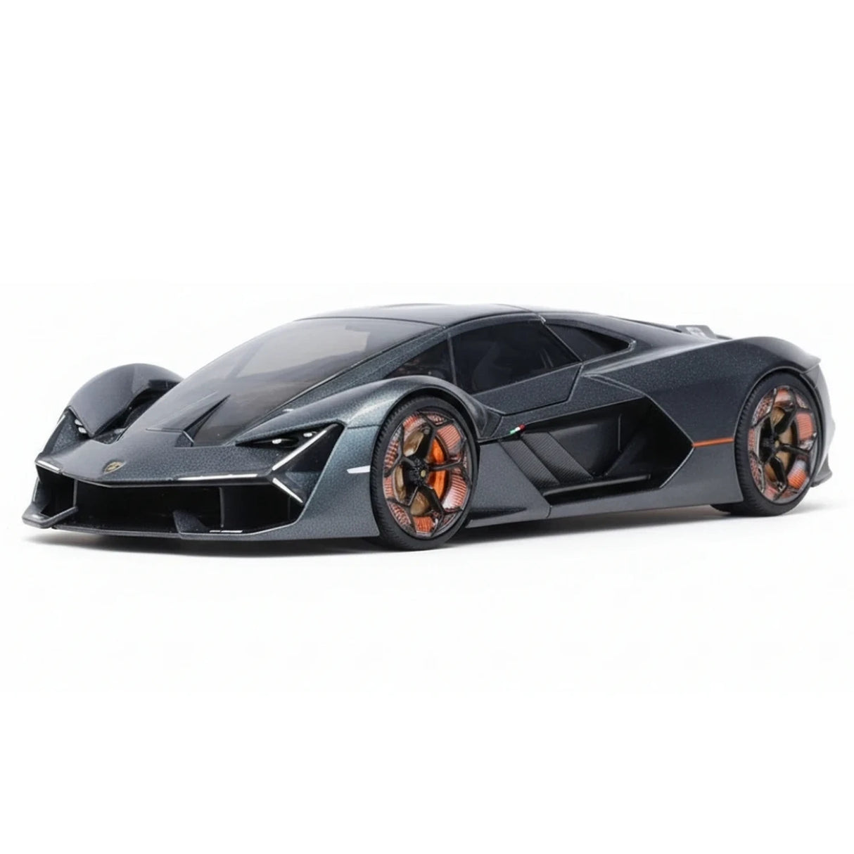 Bburago Lamborghini 2017 Terzo Millennio Gray 1:24 – model wyświetlacza odlewany z odlewu