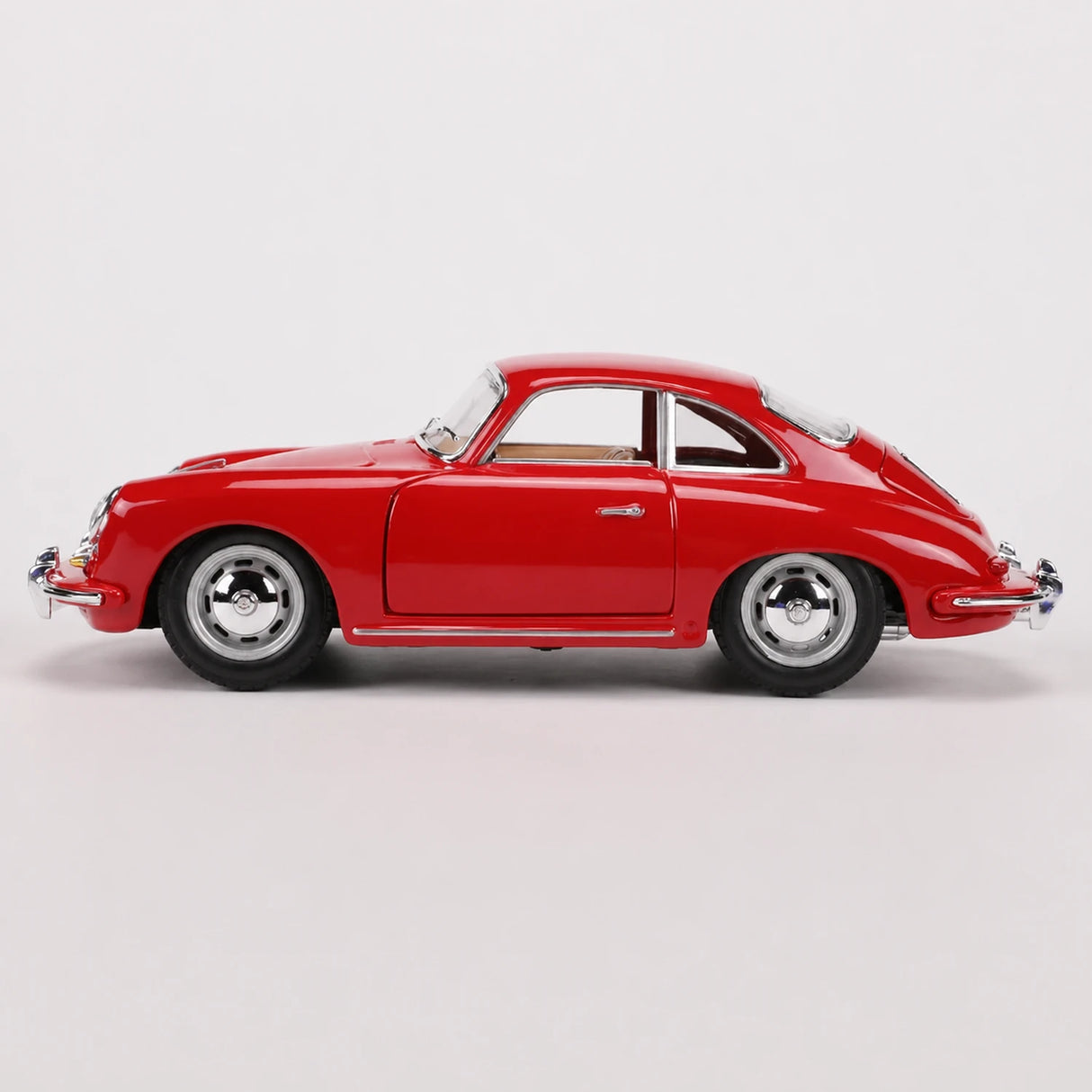 Bburago Porsche 1961 356B Coupe Red 1:24 – model wyświetlacza odlewany