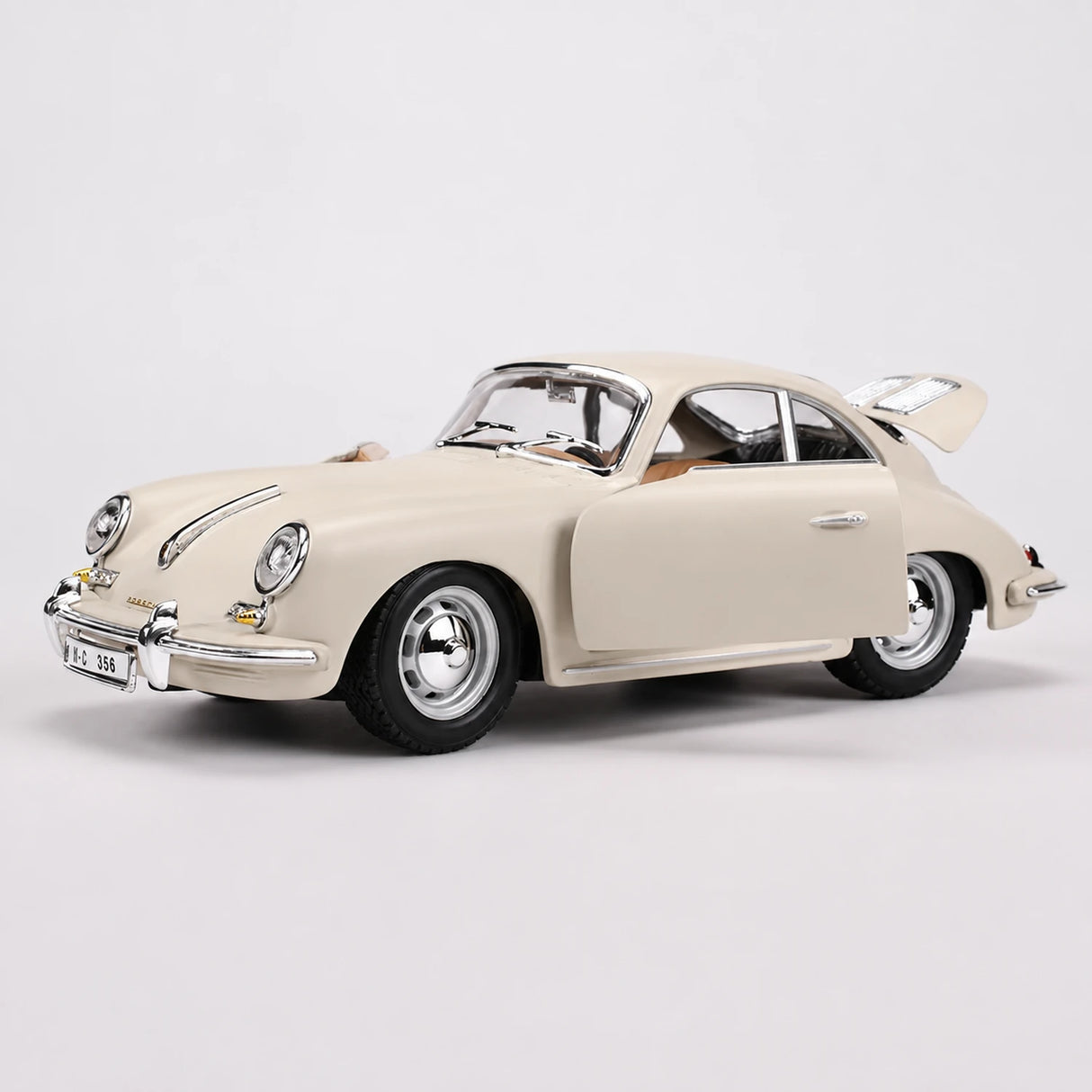 Bburago Porsche 1961 356B Coupe White 1:24 – model z odlewem odlewanym