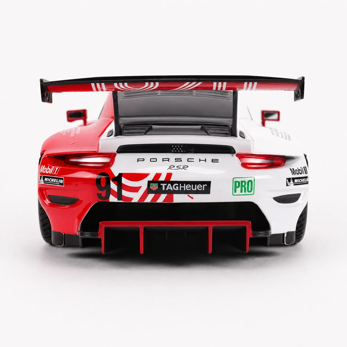 Bburago Porsche 2018 911 RSR #91 Le Mans 1:24 model wyświetlacza z odlewem – widok 10