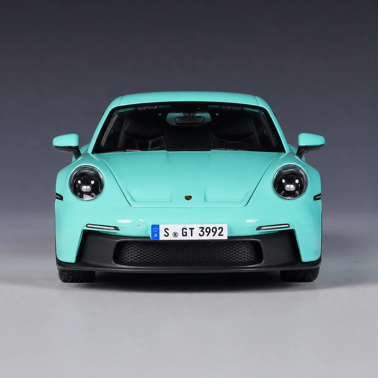 Bburago Porsche 2021 911 GT3 Blue 1:24 – نموذج عرض مصبوب، مصبوب.