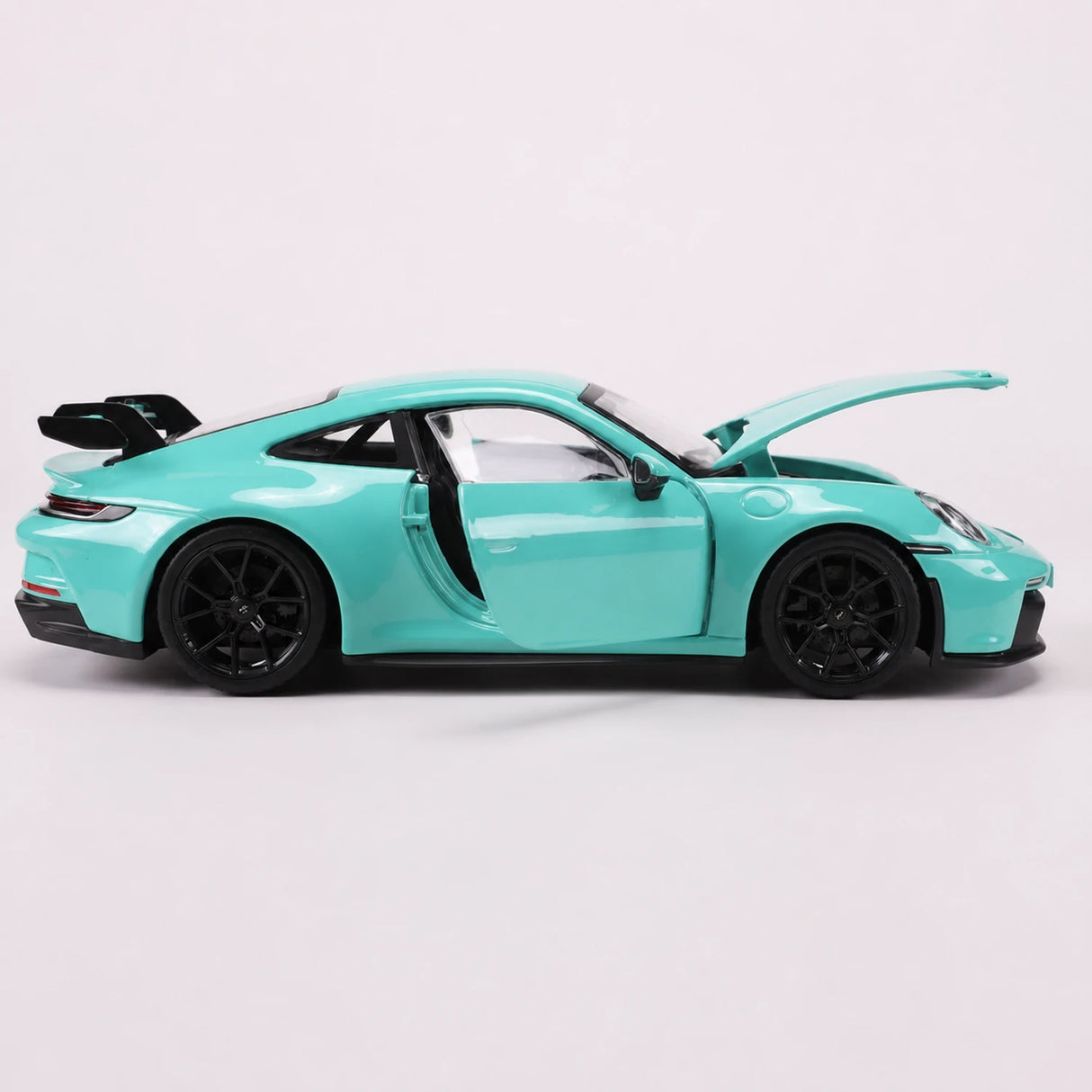 Bburago Porsche 2021 911 GT3 Blue 1:24 – نموذج عرض مصبوب، مصبوب.