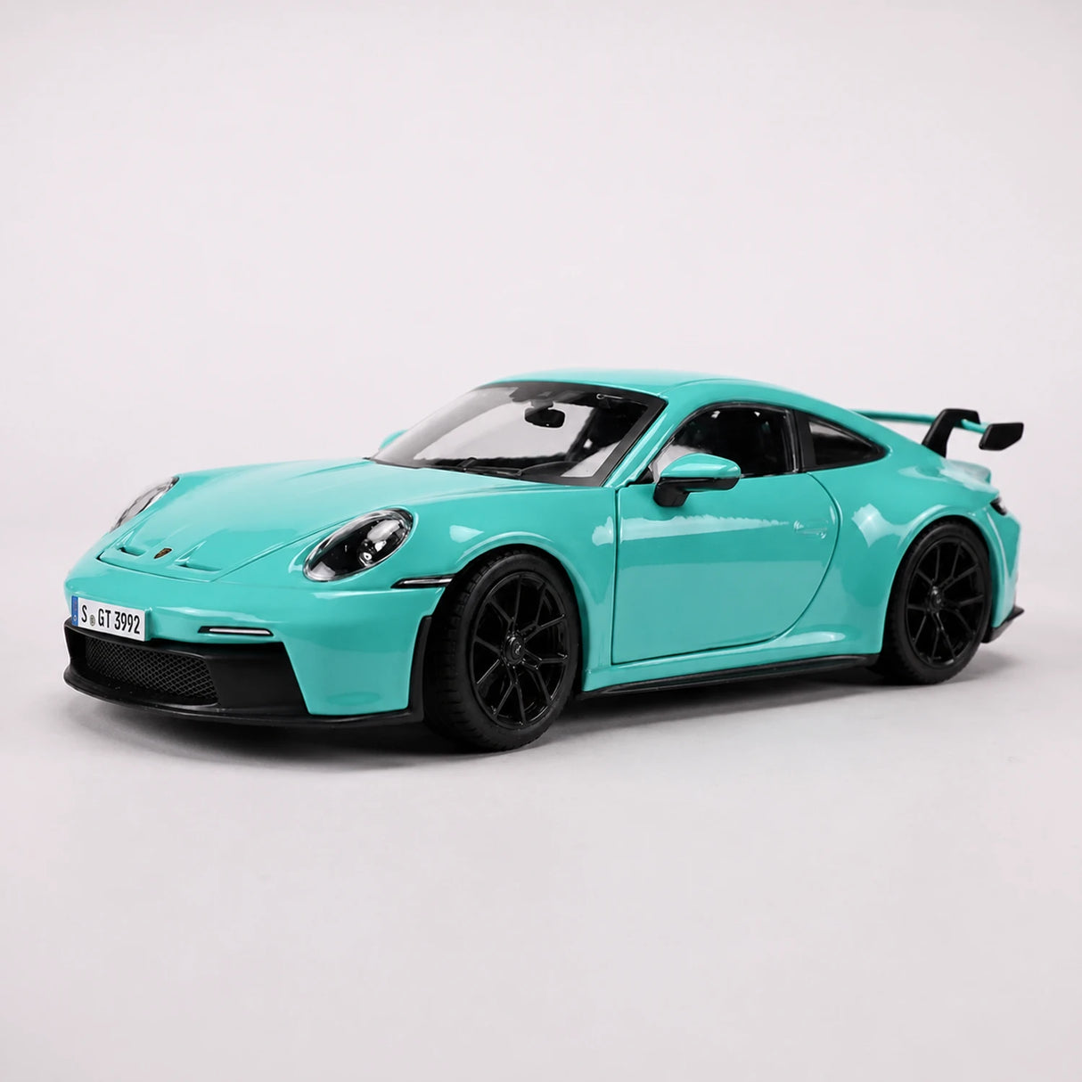 Bburago Porsche 2021 911 GT3 Blue 1:24 – نموذج عرض مصبوب، مصبوب.