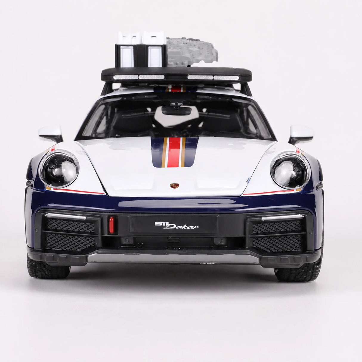 Bburago Porsche 2023 911 Dakar 1:24 – Model wyświetlacza odlewany z odlewu