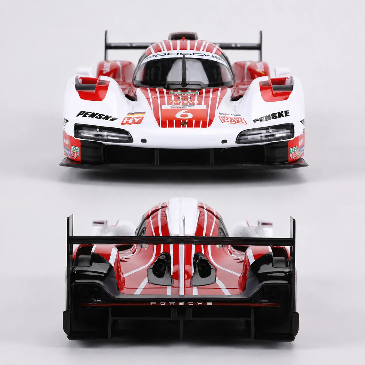 Bburago Porsche 2023 963 1:24 – Model wyświetlacza odlewany z odlewu