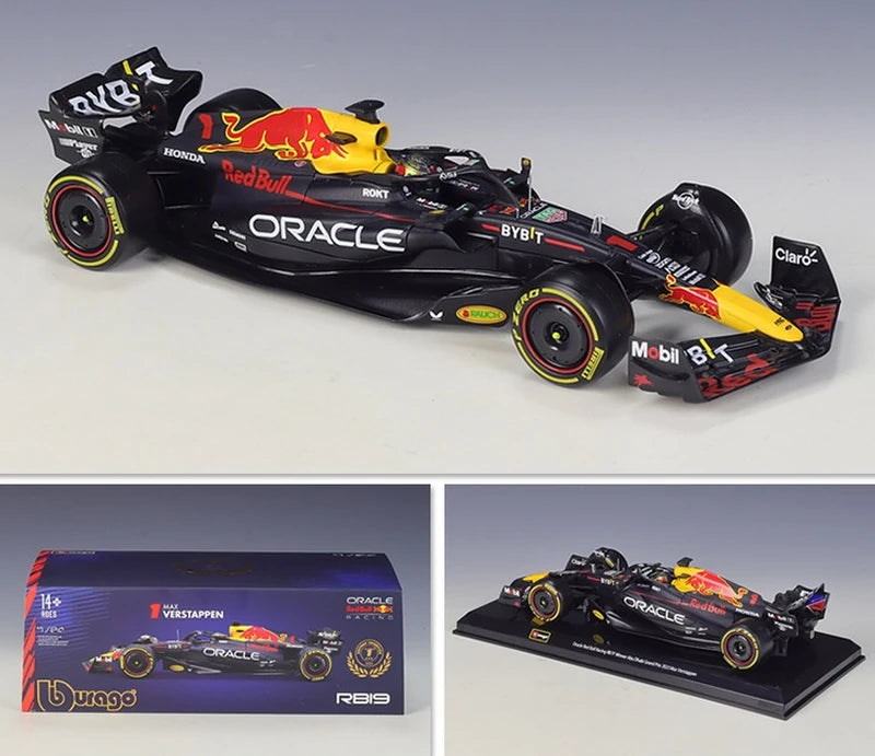 ببوراغو ريد بول 2023 RB19 #1 ماكس فيرستابن F1 1:24 نموذج عرض معدني - عرض 1
