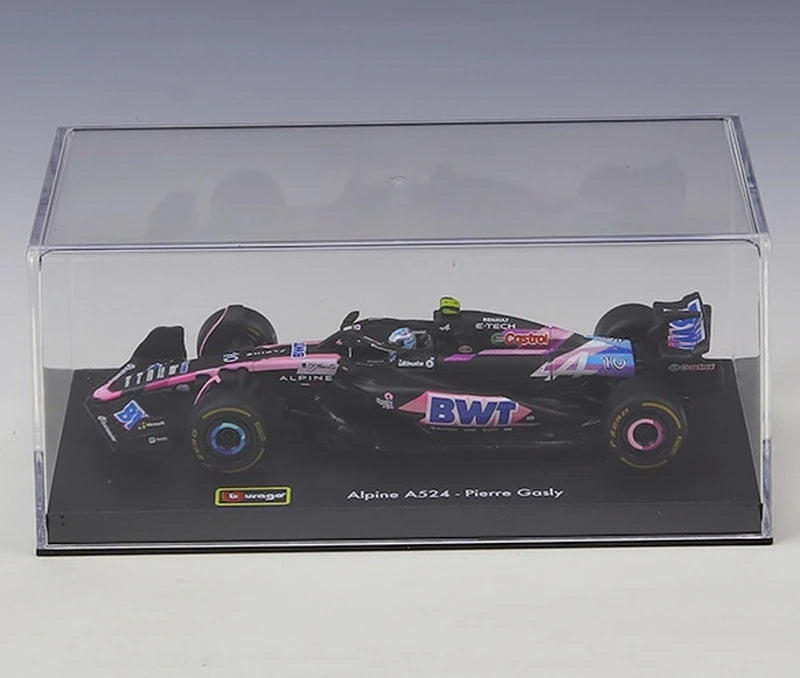 Bburago Alpine 2024 A524 #10 Pierre Gasly F1 1:43 valumalli - näkymä 10