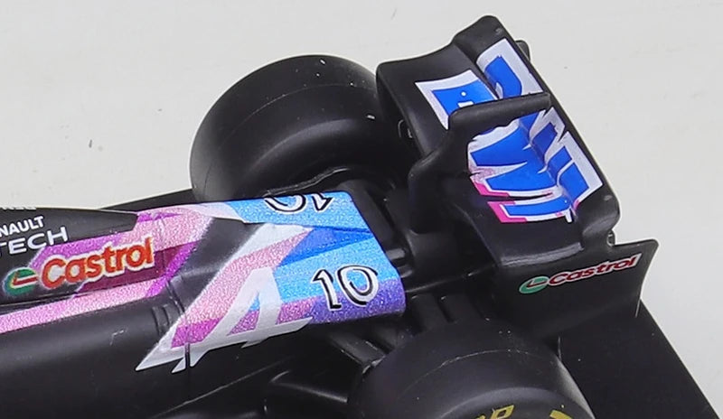 Bburago Alpine 2024 A524 #10 Pierre Gasly F1 1:43 valumalli - näkymä 9
