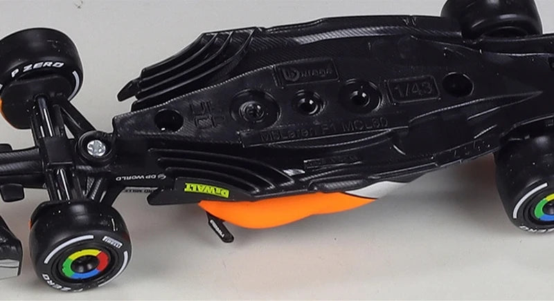 1:43 McLaren 2023 MCL60 #81 Oscar Piastri F1 model car by Bburago - view 12