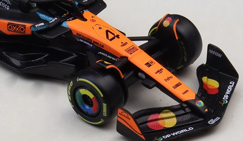 1:43 McLaren 2025 MCL39 #4 Australian GP Winner Lando Norris F1 model car by Bburago - view 8