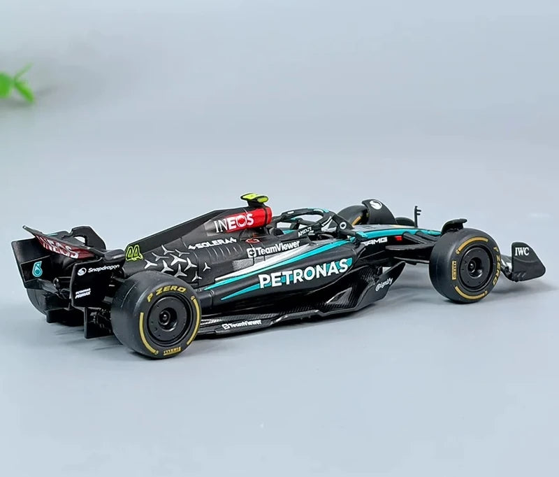 1:43 Mercedes-AMG 2024 W15 E Performance #44 Lewis Hamilton F1 model car by Bburago - view 4