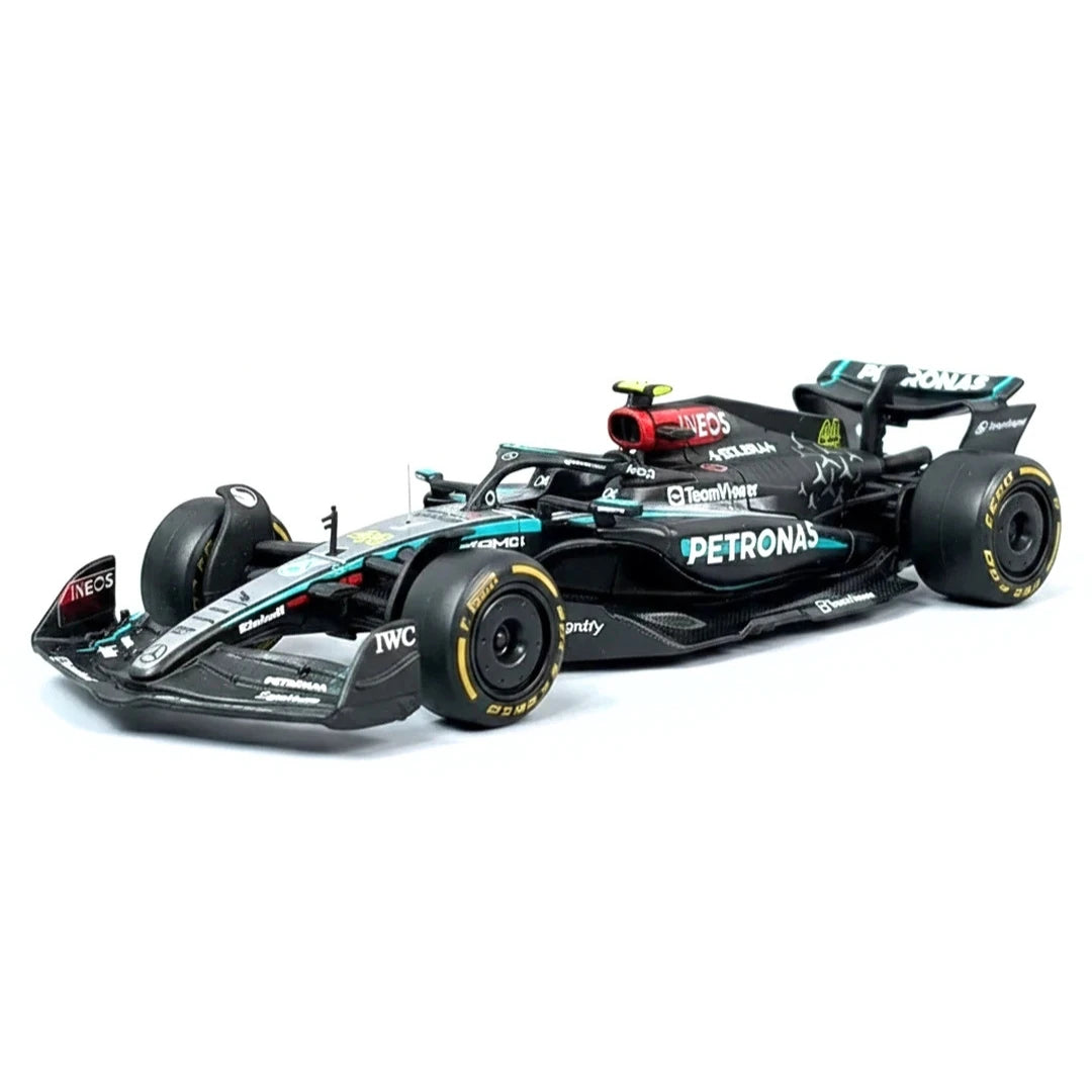 1:43 Mercedes-AMG 2024 W15 E Performance #44 Lewis Hamilton F1 model car by Bburago - view 6