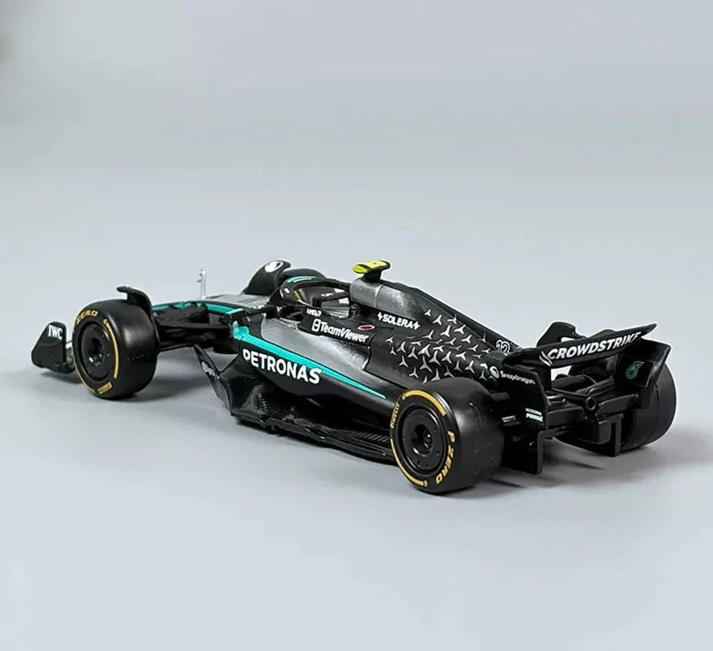1:43 Mercedes-AMG 2025 W16 E Performance #12 Andrea Kimi Antonelli F1 model car by Bburago - view 2