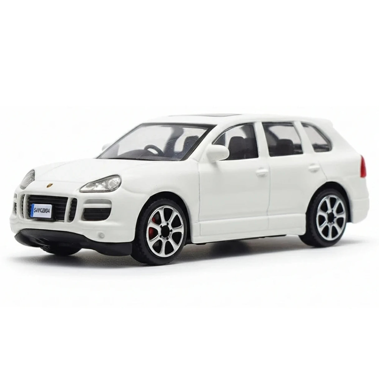 Bburago Porsche 2002 Cayenne White 1:43 – Diecast Display Model Die-Cast