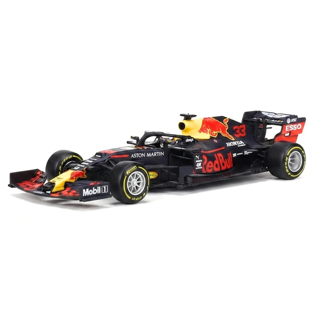 ブラーゴ レッドブル 2020 RB16 #33 マックス・フェルスタッペン F1 1:43 ダイキャスト展示モデル - ビュー3