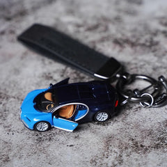 Bugatti Chiron Keychains 1:64 Model Car Keychain