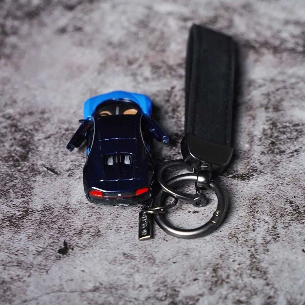 Bugatti Chiron Keychains 1:64 Model Car Keychain