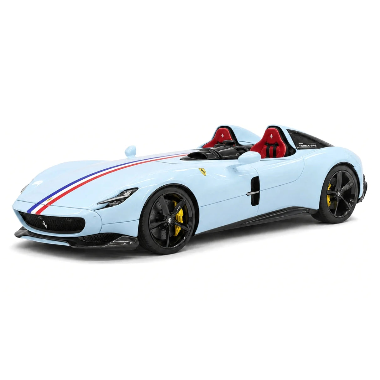 CE Ferrari 2018 Monza SP2 French Blue 1:18 – samlarresinmodellresin