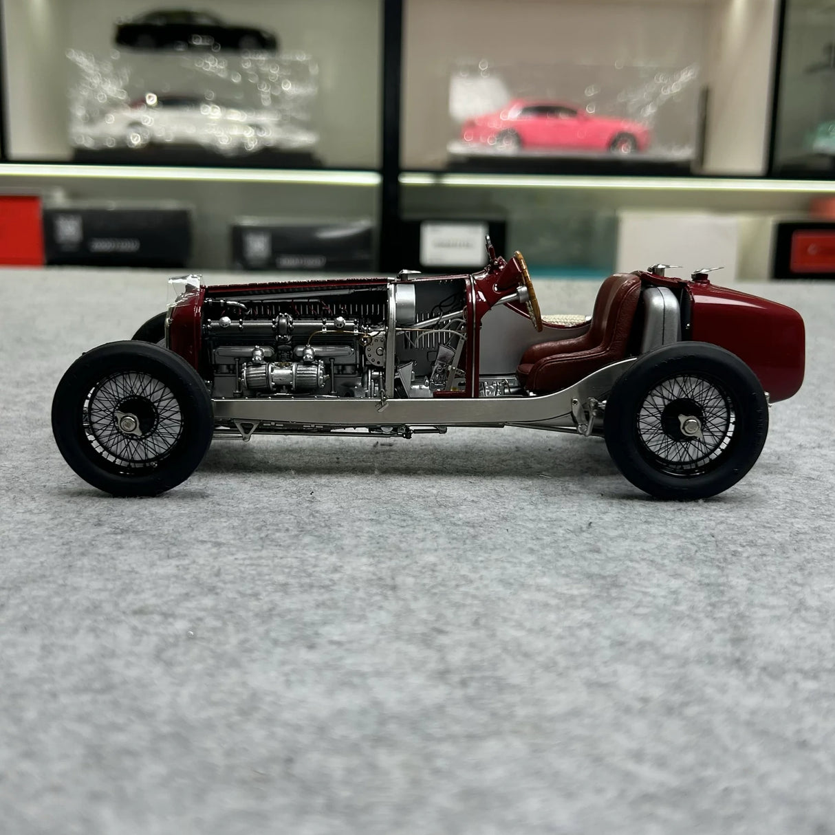 CMC Alfa Romeo 1932 Tipo B P3 Cutaway Red 1:18 – Collectible Diecast Model Die-Cast