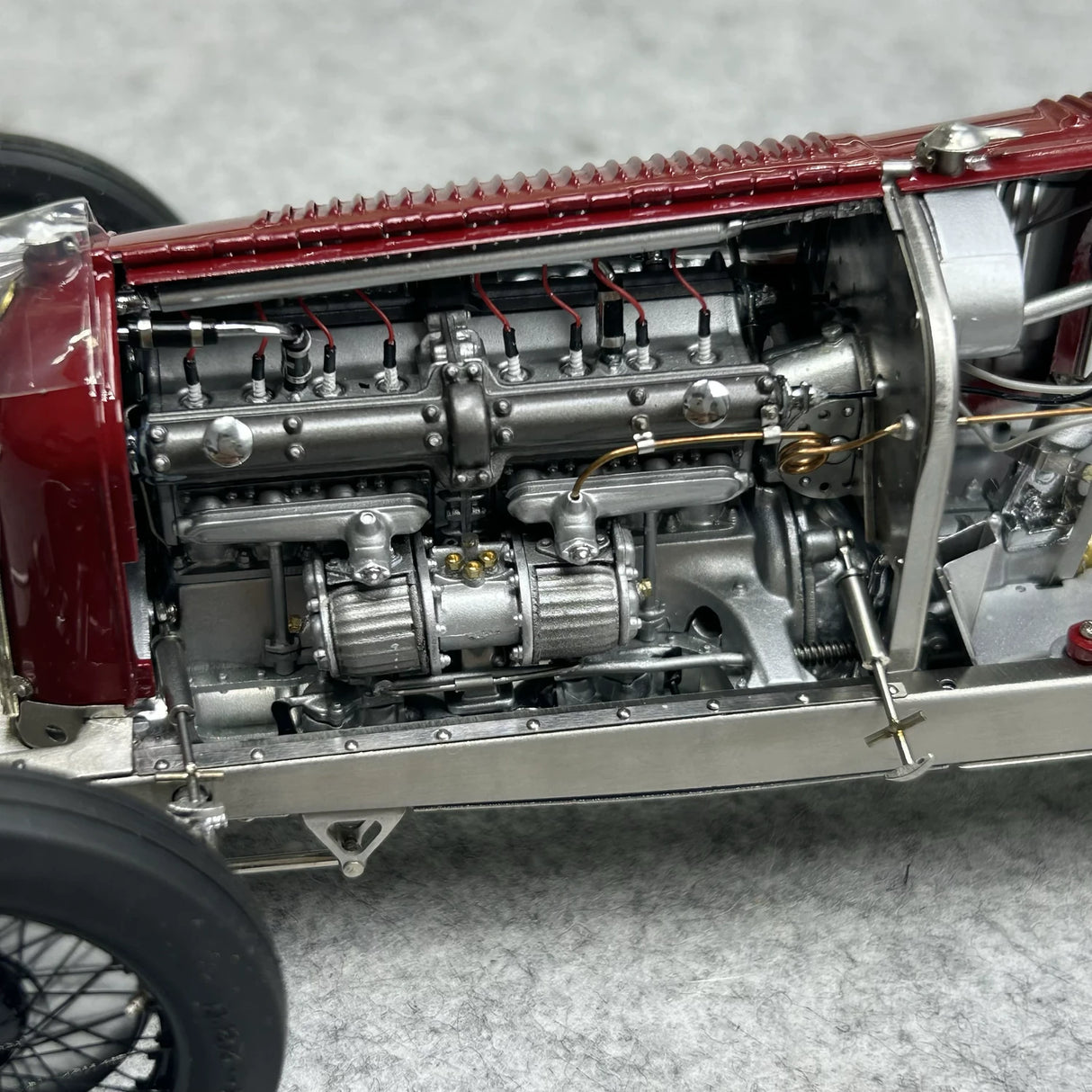 CMC Alfa Romeo 1932 Tipo B P3 Cutaway Red 1:18 – Collectible Diecast Model Die-Cast