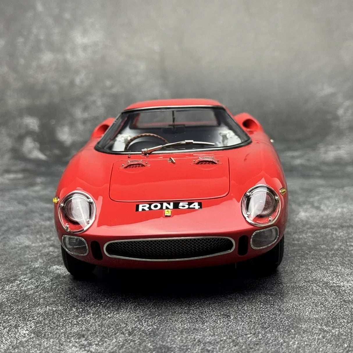 CMC Ferrari 1964 250 LM Ron Fry Chassis 6105 Red 1:18 – Collectible Diecast Model Die-Cast