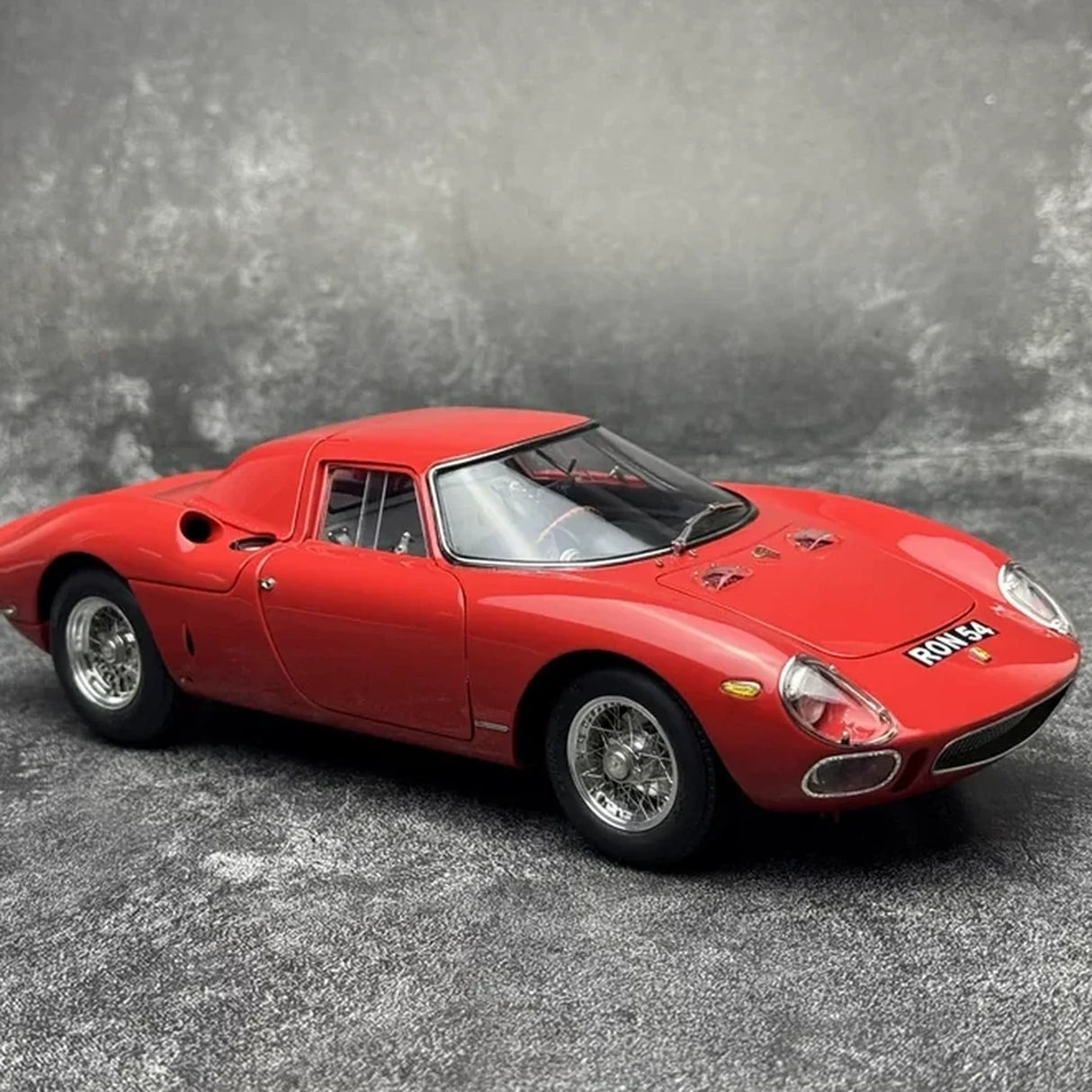 CMC Ferrari 1964 250 LM Ron Fry Chassis 6105 Red 1:18 – Collectible Diecast Model Die-Cast