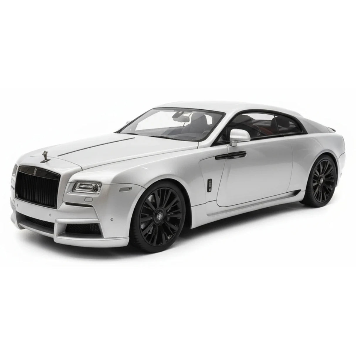 Davis & Giovanni Rolls-Royce 2013 Wraith Novitec Silver Model Car 1:18 – Collectible Resin Model Resin